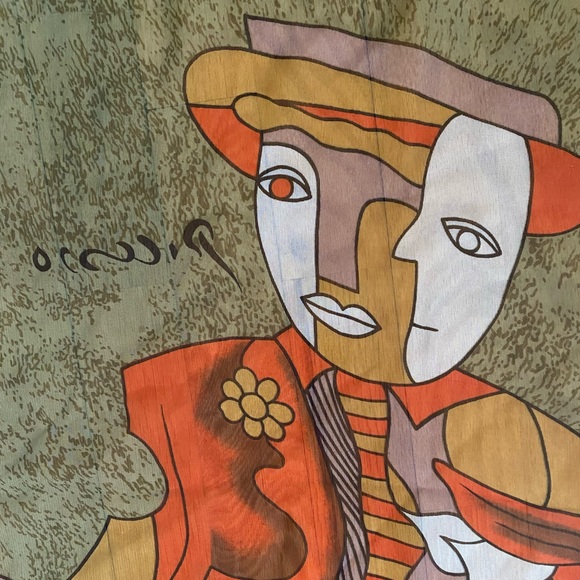 Rare Picasso Scarf - Picture 2 of 3